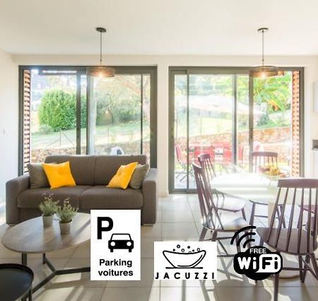 Apartamento Plein Sud avec Jacuzzi Privatif et parking privé Sarlat Exterior foto