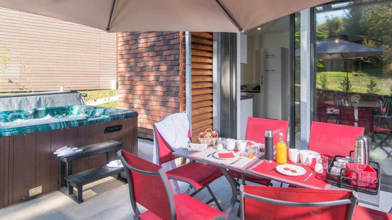 Apartamento Plein Sud avec Jacuzzi Privatif et parking privé Sarlat Exterior foto